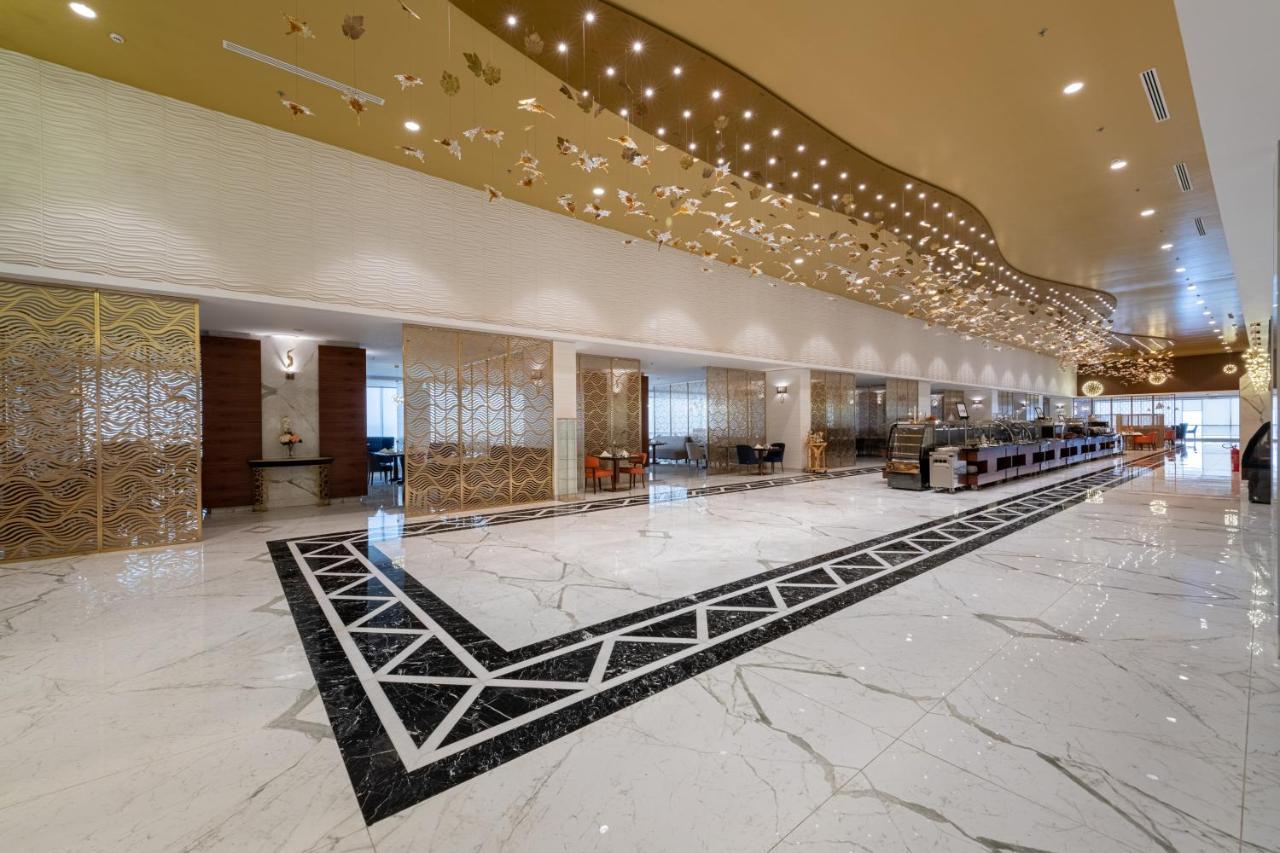 Nivel Hotel Abha Khamis Mushait Exteriör bild Lobby